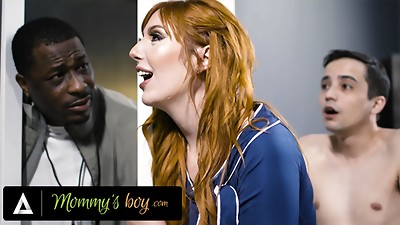 MOMMY'S Fellow - Weirdo MILF Tutor Lauren Phillips Takes 18yo Student's Cock, Then Gym Teacher's Big black cock